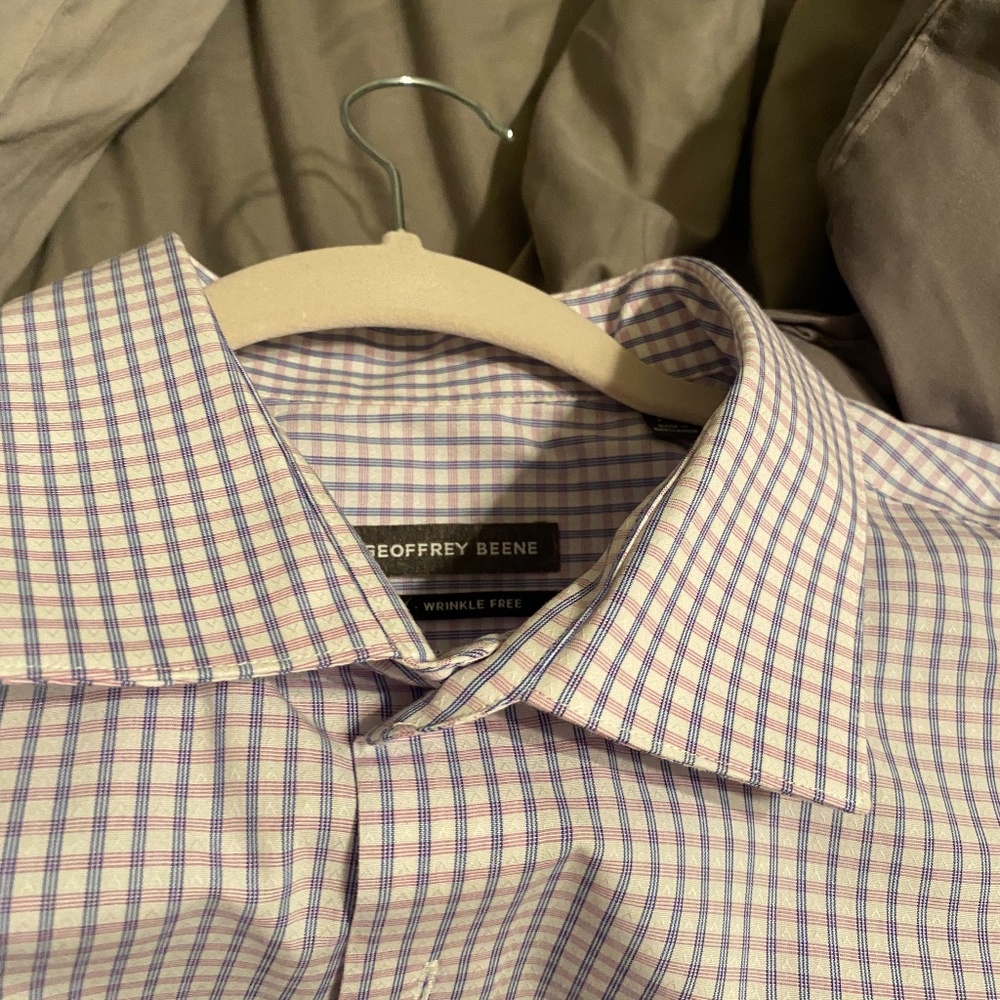 Mens long sleeve dress shirt